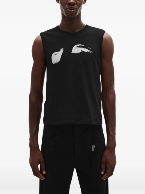 Ann Demeulemeester graphic-print tank top