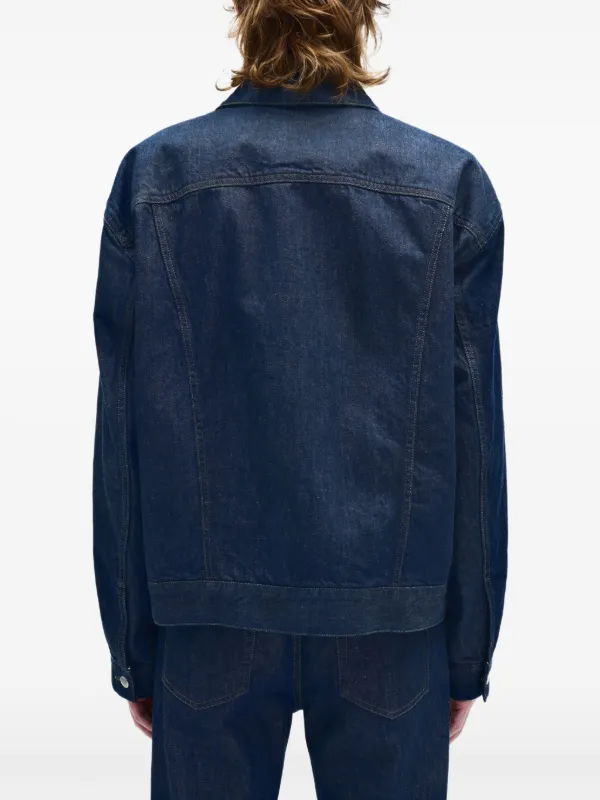 Ann Demeulemeester - Ann Demeulemeester デニムジャケット ann demeulemeester glitter denim jacket | NOIR ONLINE