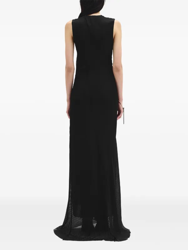 Ann Demeulemeester Leah アシンメトリードレス | ブラック Ann Demeulemeester Leah アシンメトリードレス | ブラック