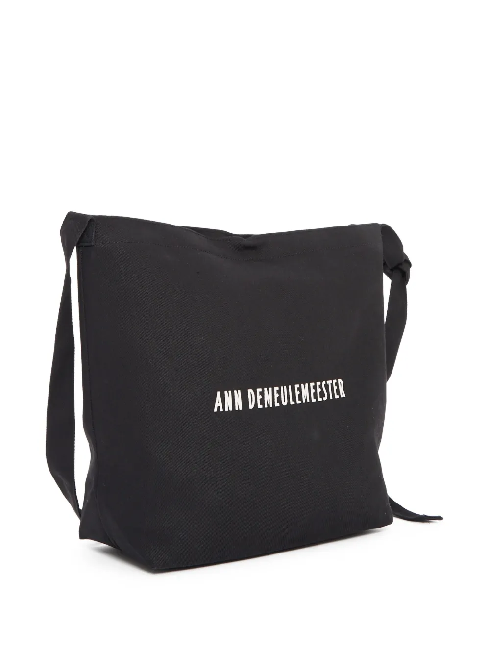 Ann Demeulemeester Katoenen schoudertas Zwart