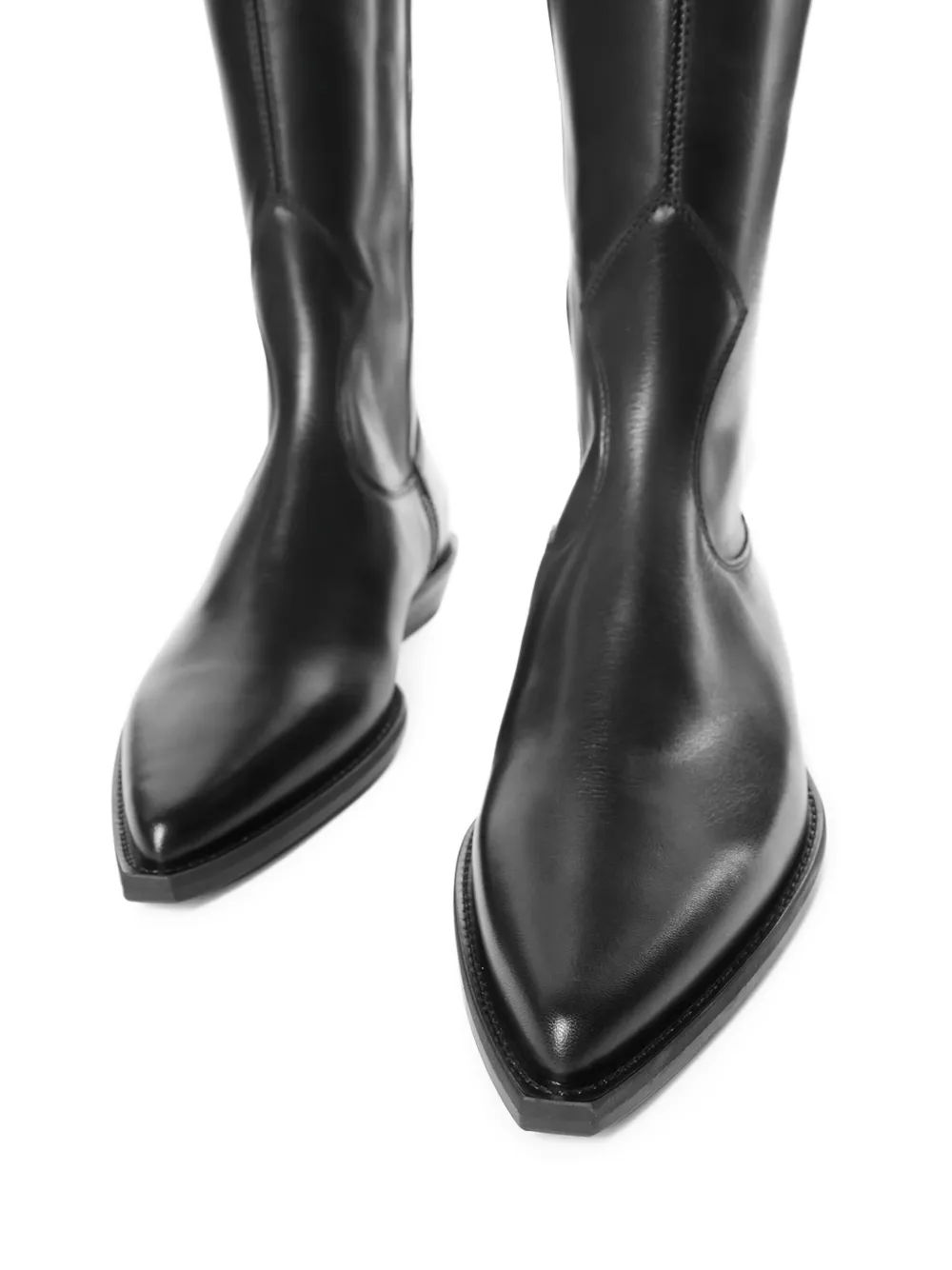 Ann Demeulemeester Jani cowboy boots Black