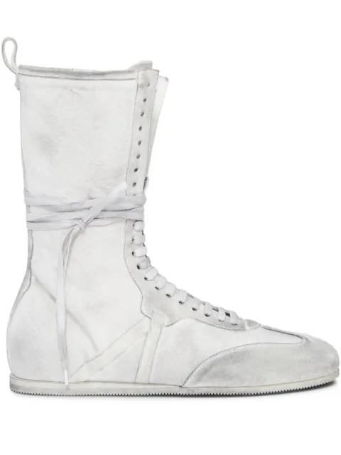 Ann Demeulemeester leather sneakers 