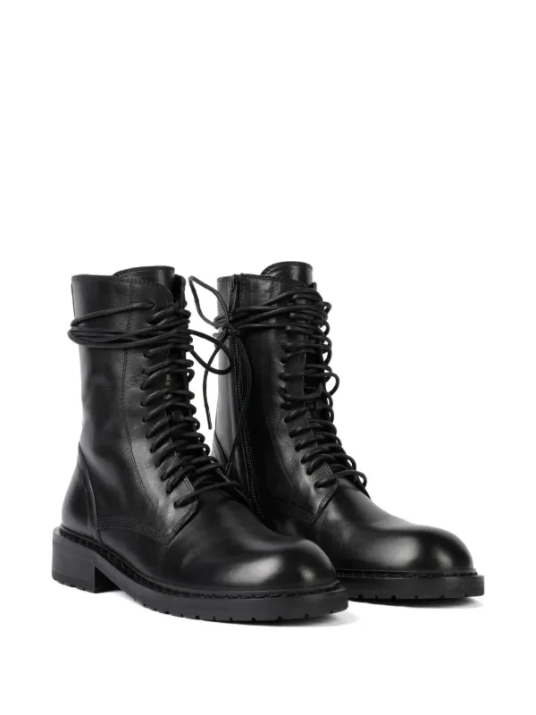 ANNDEMEULEMEESTER
 アンドゥムルメステール 希少ストール Ann Demeulemeester Danny Ankle Boots | Black | FARFETCH