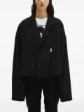 Ann Demeulemeester Ceres cropped jacket - Black