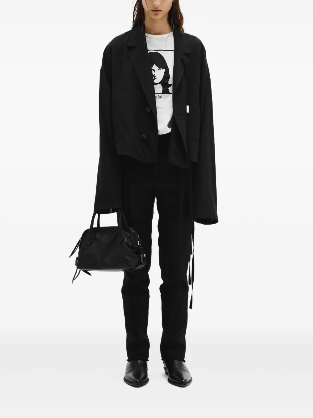 Ann Demeulemeester Ceres cropped jacket | Cropped Jackets | Image 2