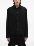 Ann Demeulemeester cotton shirt jacket - Black