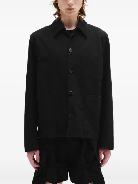 Ann Demeulemeester cotton shirt jacket