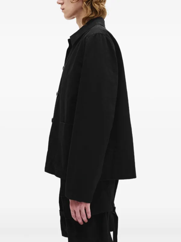 ANN DEMEULEMEESTER シャツジャケット Ann Demeulemeester シャツジャケット | ブラック | FARFETCH JP