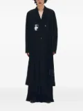Ann Demeulemeester Dario trench coat - Black