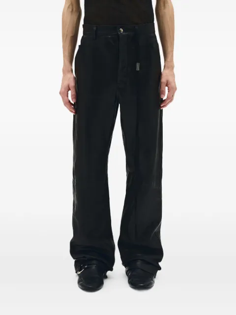 Ann Demeulemeester joggers con pretina elástica