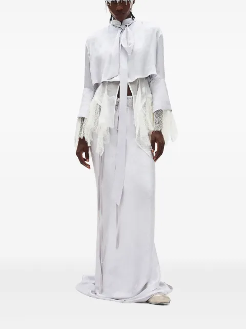 Ann Demeulemeester Moni cropped top