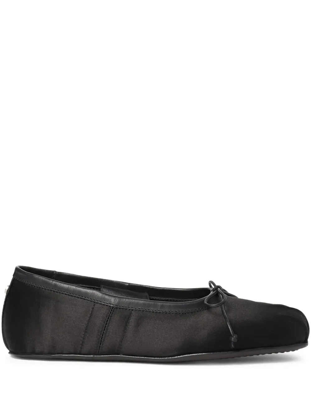 Ann Demeulemeester Paloma ballerina shoes Black