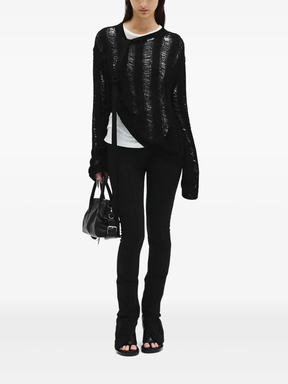 Ann Demeulemeester Signe legging - Zwart