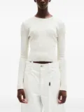 Ann Demeulemeester Kati cropped sweater - White