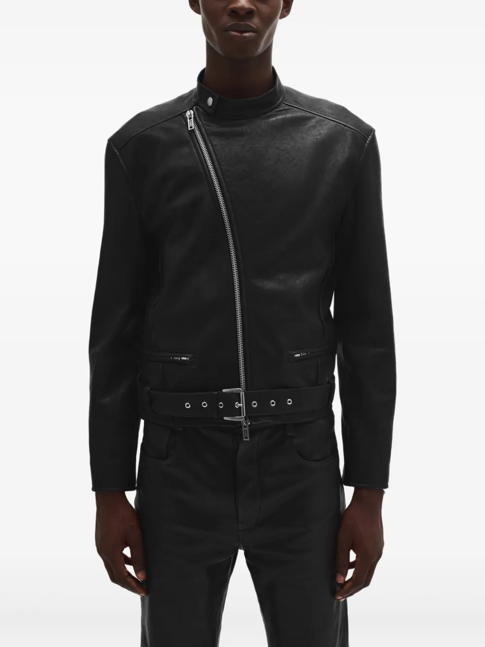 Ann Demeulemeester Leather Jacket