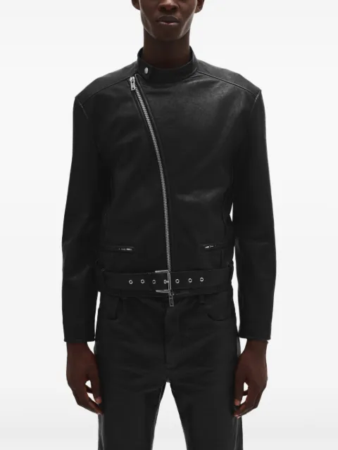 Ann Demeulemeester leather jacket