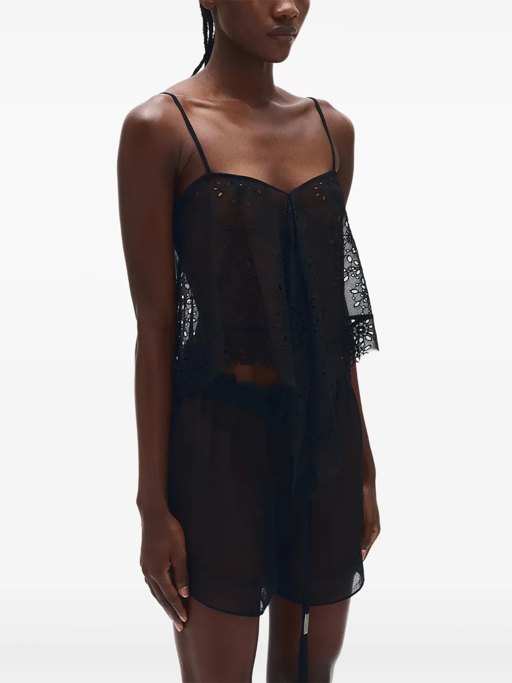 Ann Demeulemeester Bria top Zwart