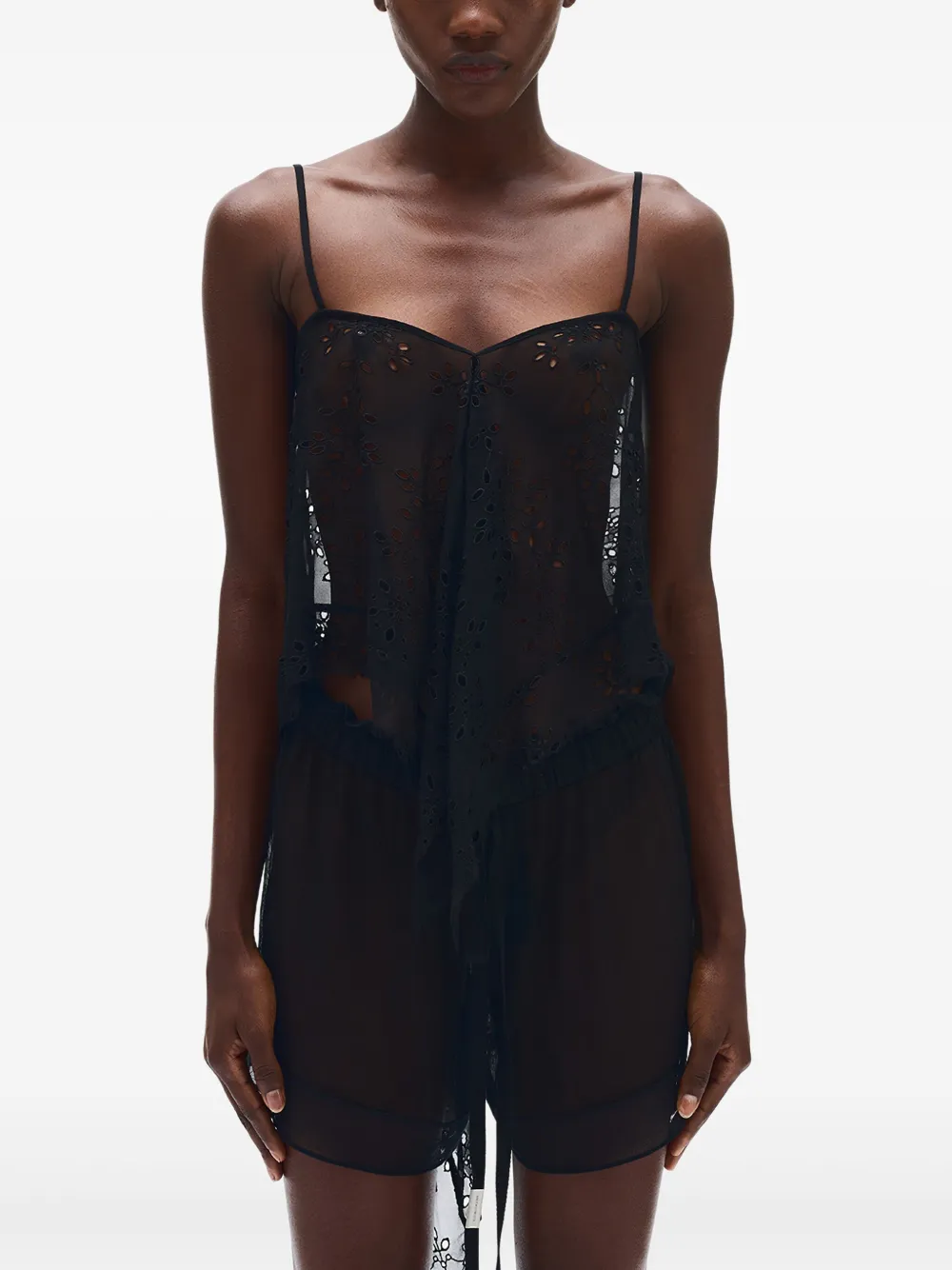 Ann Demeulemeester Bria top Zwart