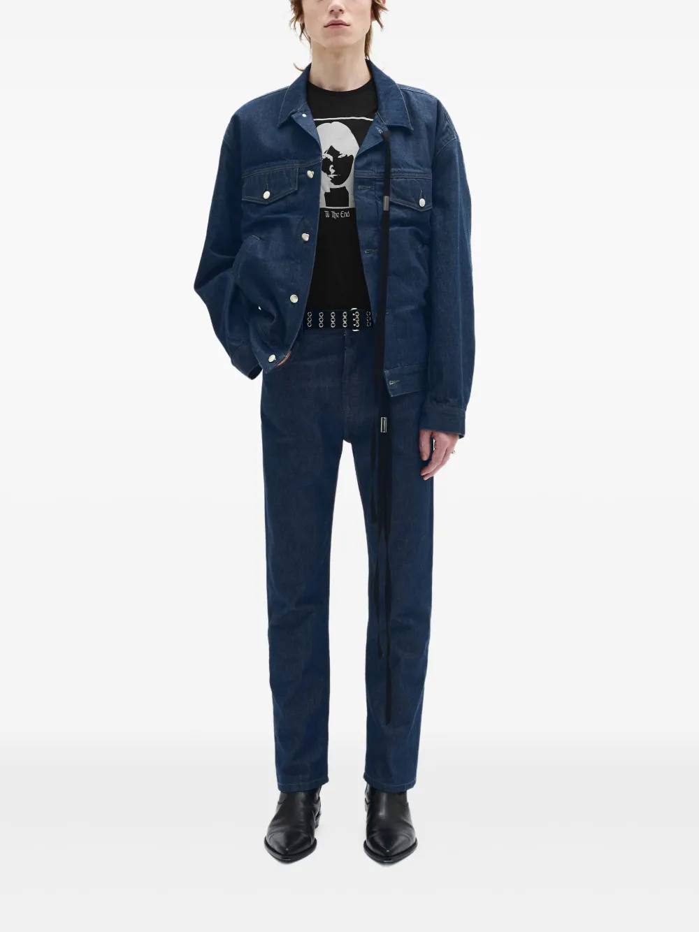 Ann Demeulemeester Selvedge jeans - Blauw