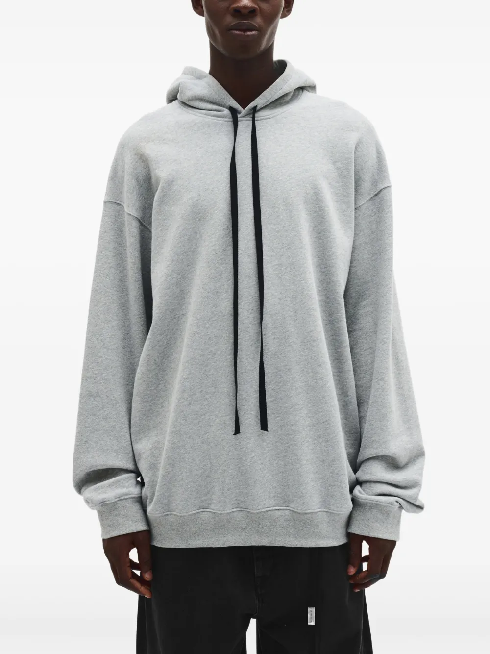 Ann Demeulemeester hoodie de algodón | gris | Image 1