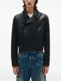 Ann Demeulemeester Albin leather jacket - Black