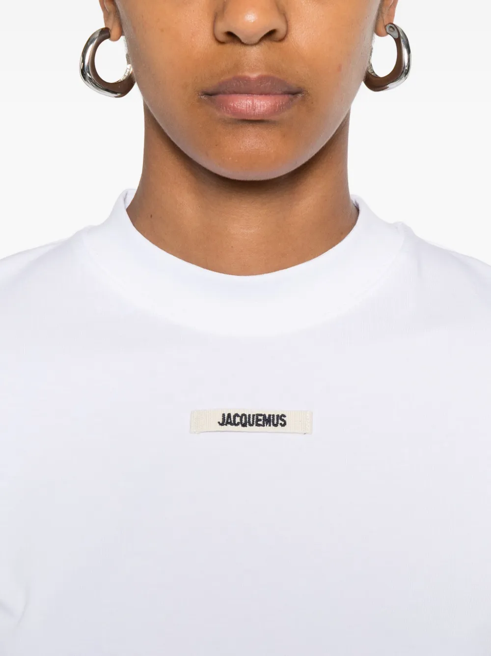 Jacquemus The Gros Grain T-shirt Wit