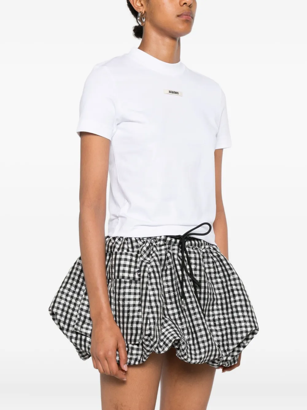 Jacquemus The Gros Grain T-shirt Wit