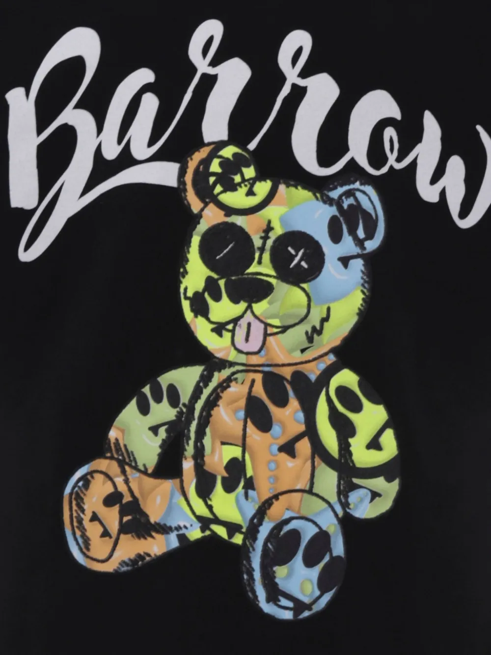Barrow kids Special Bear T-shirt Zwart
