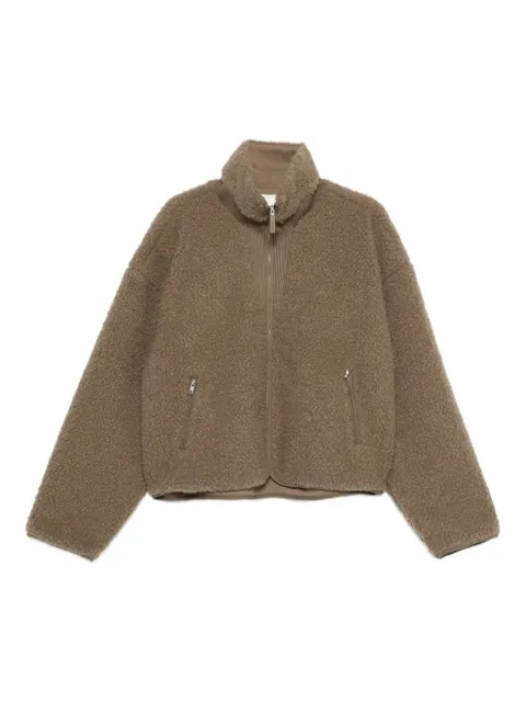 ENTIRE STUDIOS Ef faux-fut zip jacket