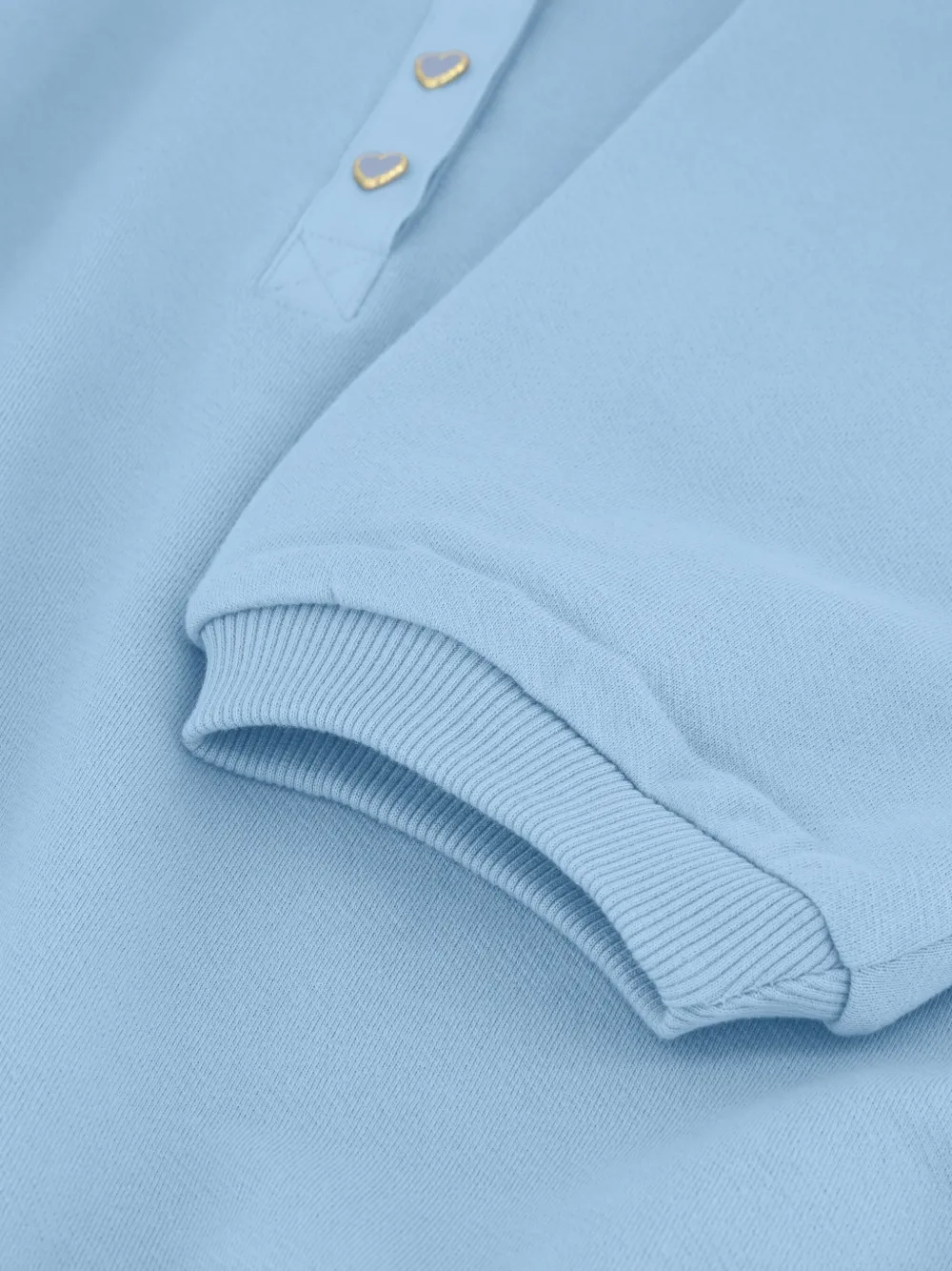 Fabienne Chapot Sweater met knoopsluiting Blauw