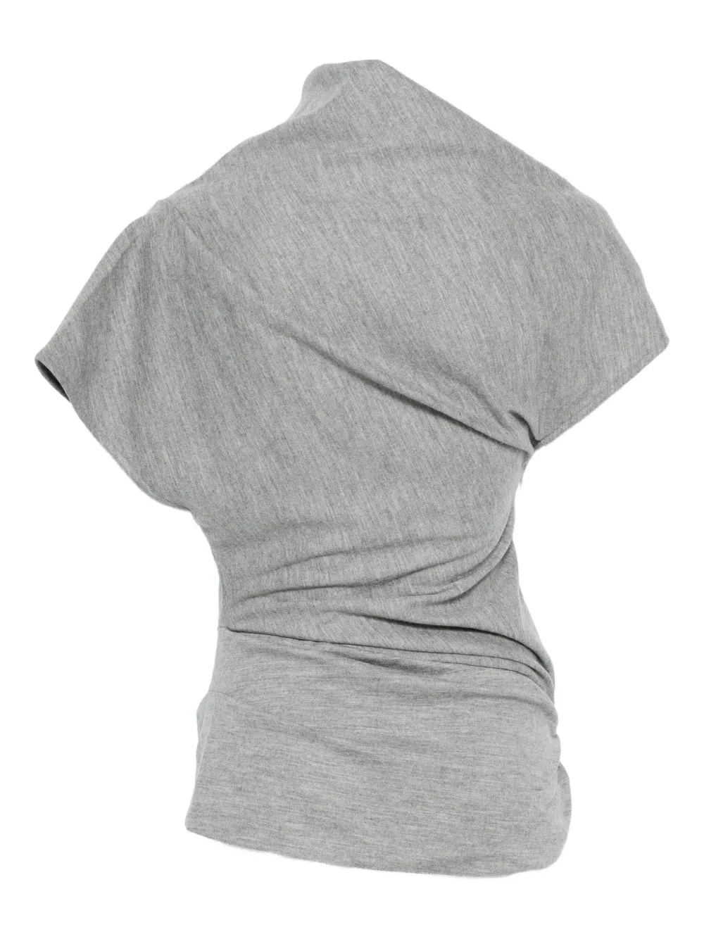 Entire Studios Flop High-neck Top In Gray