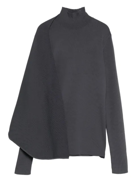 ENTIRE STUDIOS high-neck wrap sweater