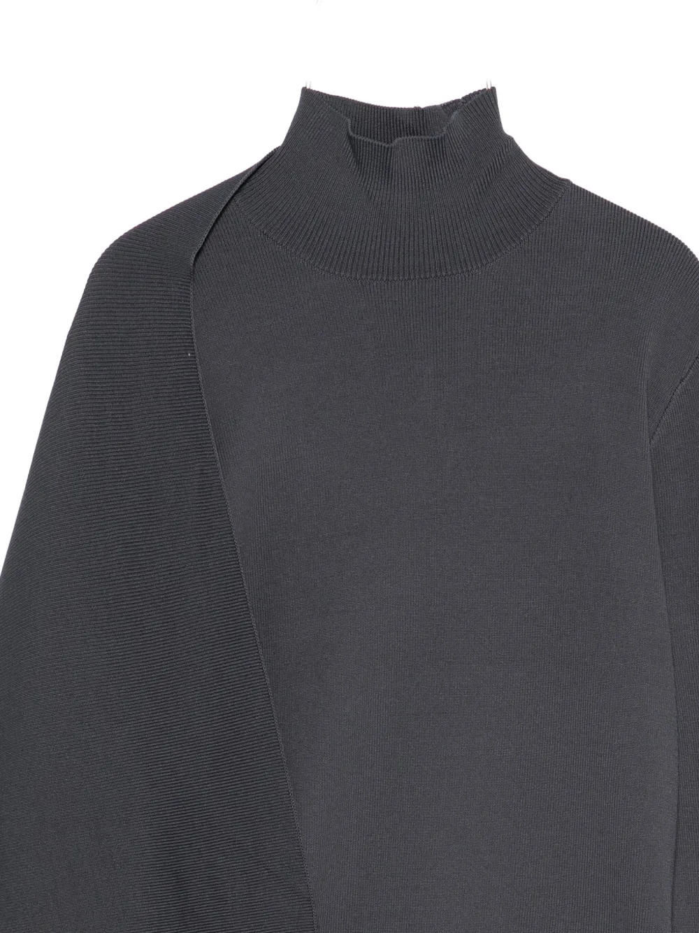 ENTIRE STUDIOS Wikkeltrui met hoge hals Grijs