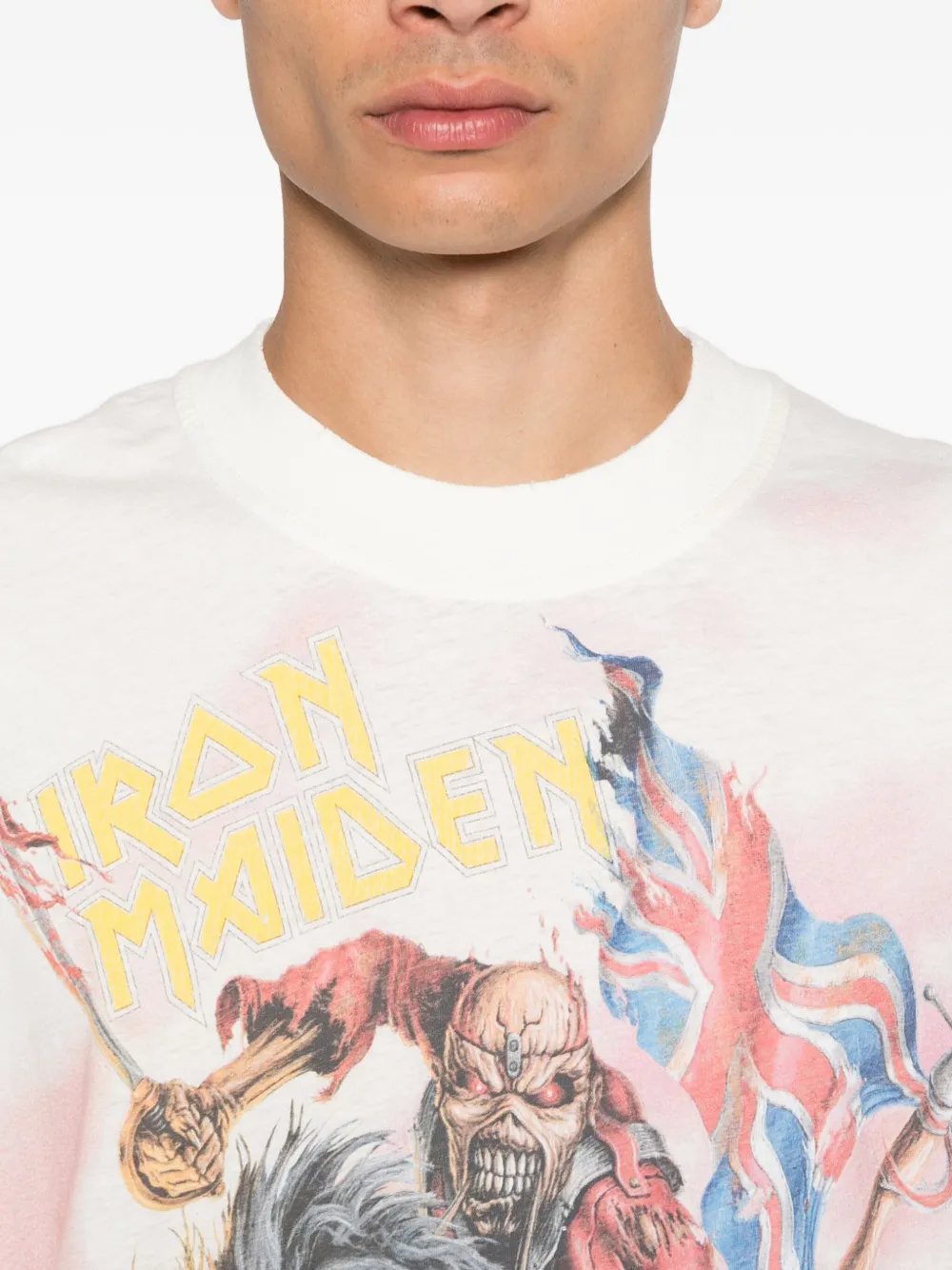 Represent Iron Maiden Steed T-shirt Wit