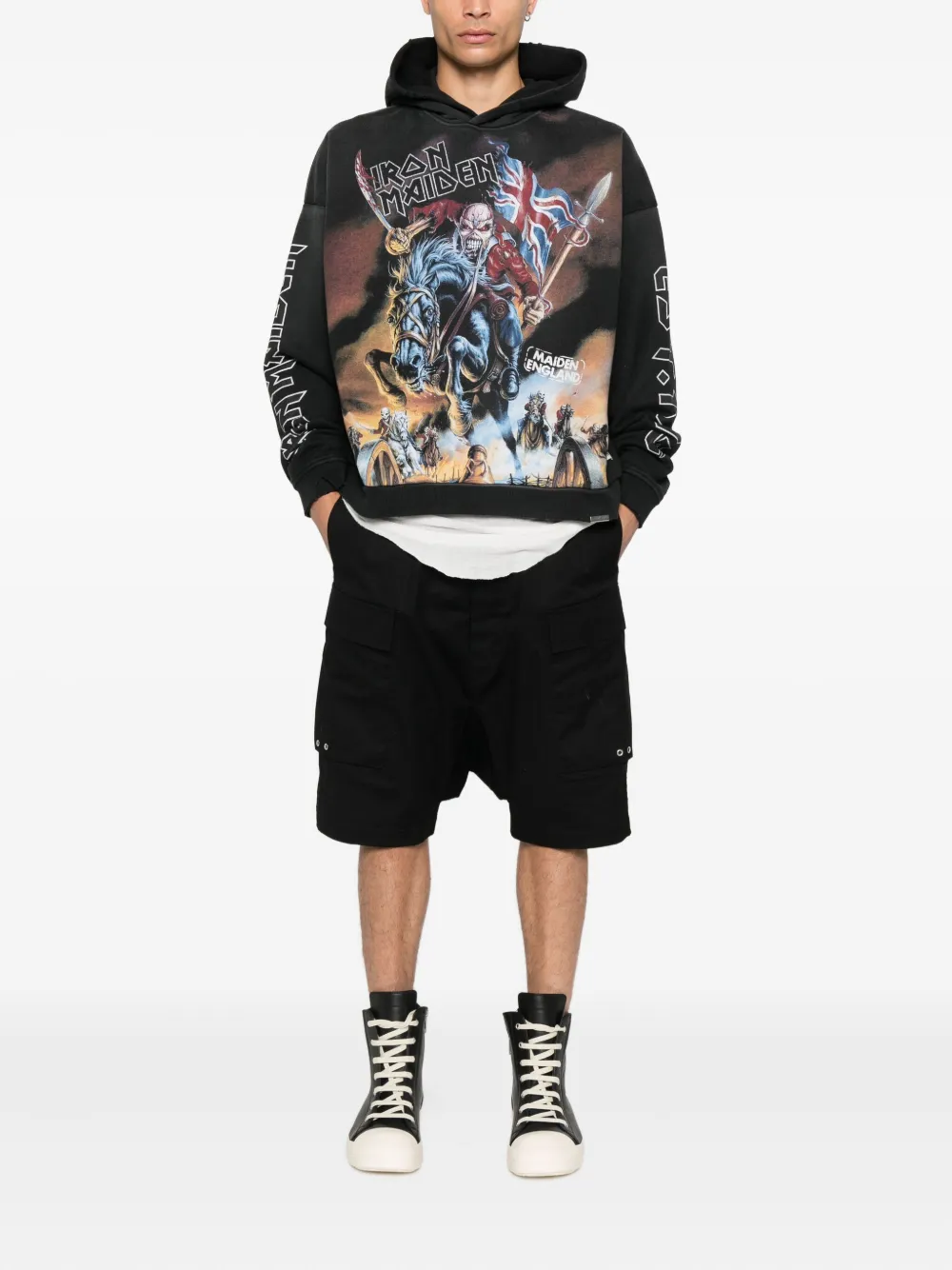 Represent Iron Maiden hoodie Zwart