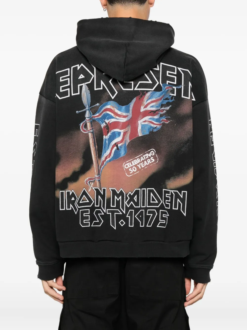 Represent Iron Maiden hoodie Zwart