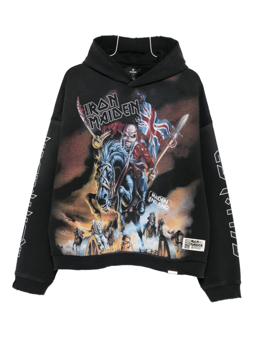 Represent Iron Maiden hoodie Zwart