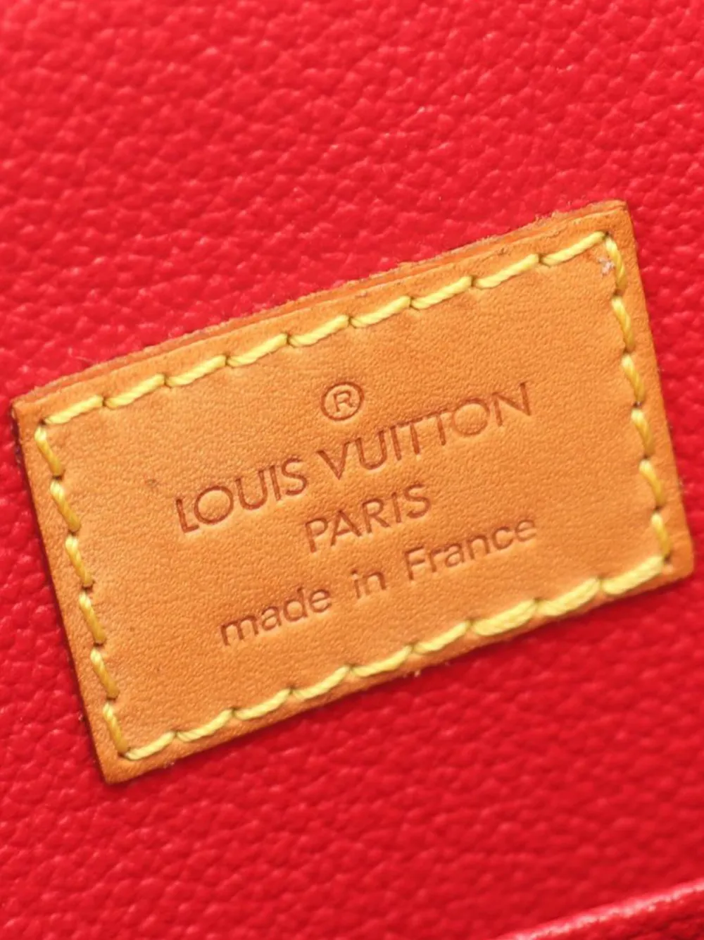 Pre-owned Louis Vuitton 2005 Takashi Murakami Monogram Cerises Sac Plat Tote Bag In 褐色