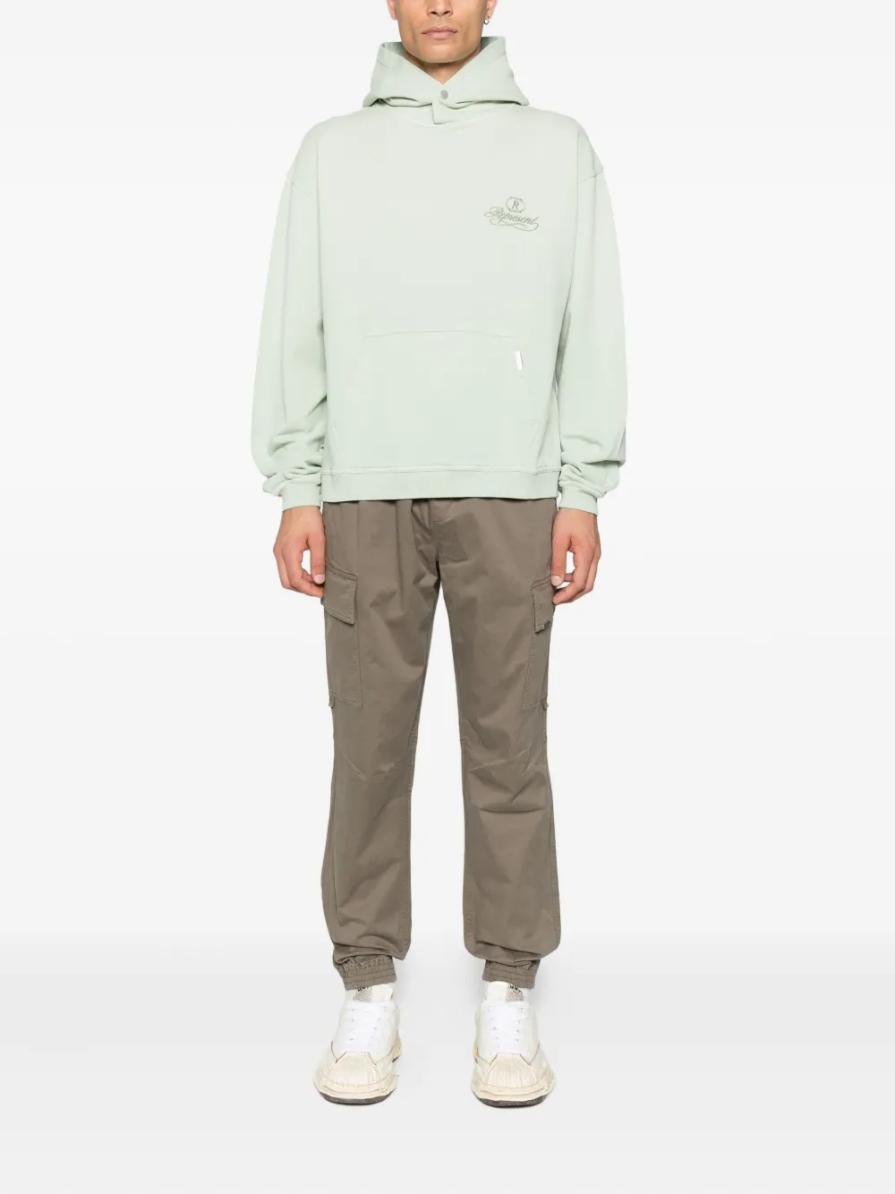 Represent Grand Vintage hoodie Groen