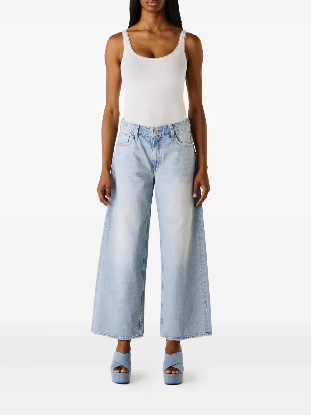 MOTHER Spinner jeans - Blauw