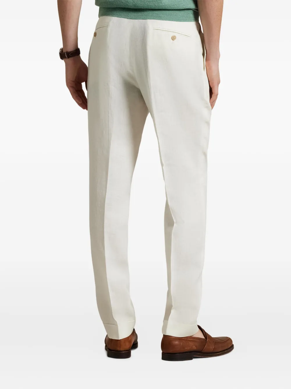 Polo Ralph Lauren Linnen pantalon Beige