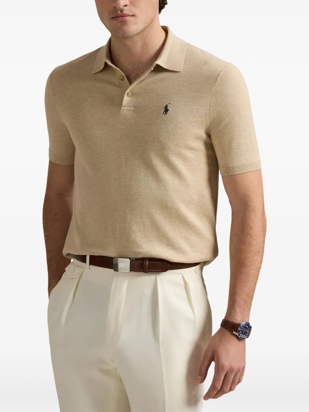 Polo Ralph Lauren Trui met polokraag Beige