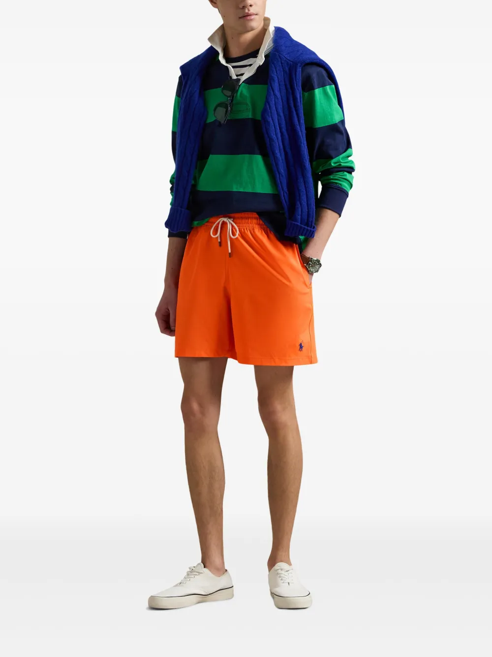 Polo Ralph Lauren Zwembroek met geborduurd logo Oranje