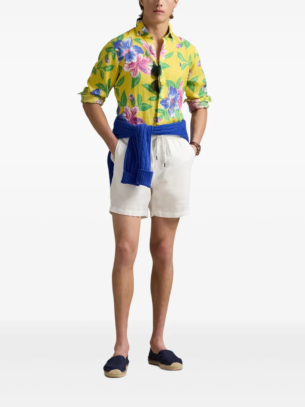 Polo Ralph Lauren Linnen overhemd Geel