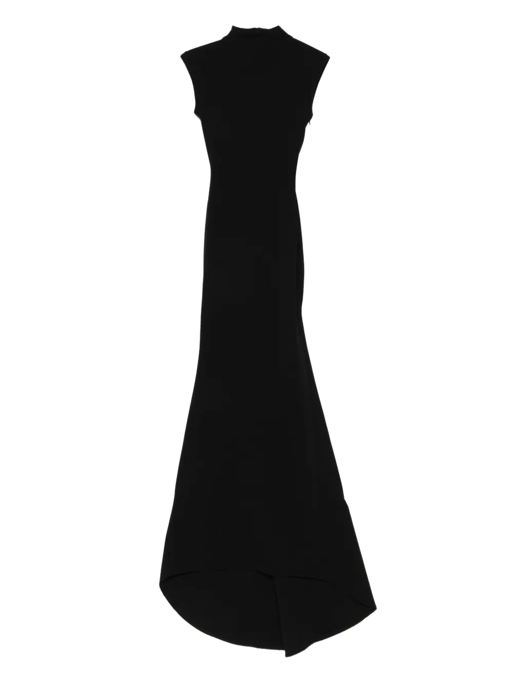 Jacquemus high-neck maxi dress | Black | Image 1