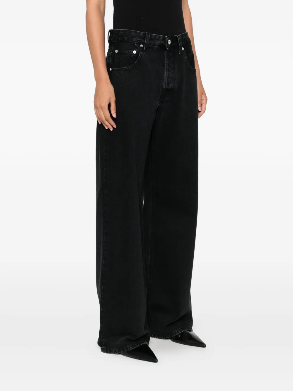 Jacquemus Le De-Nimes jeans Zwart
