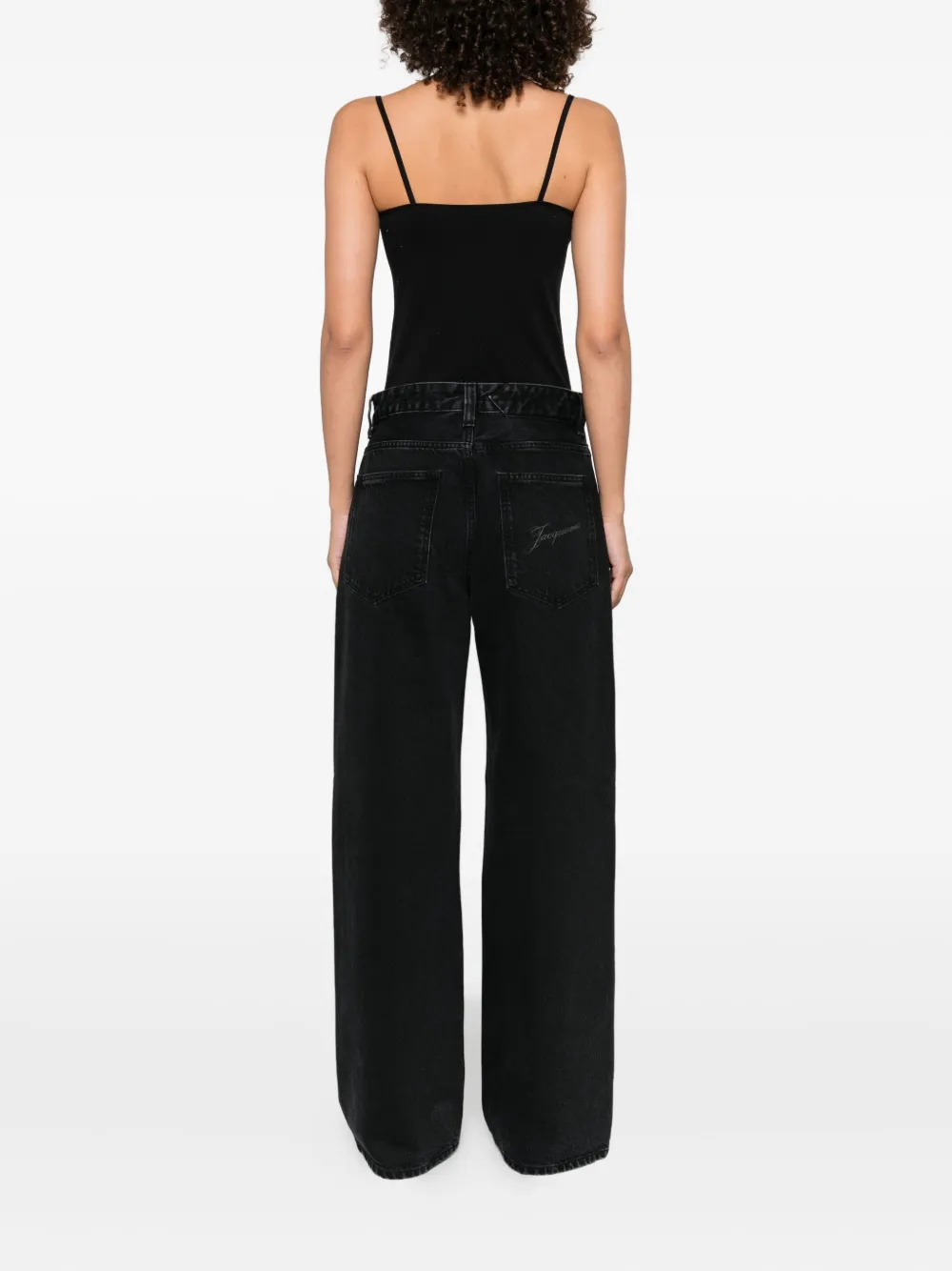 Jacquemus Le De-Nimes jeans Zwart