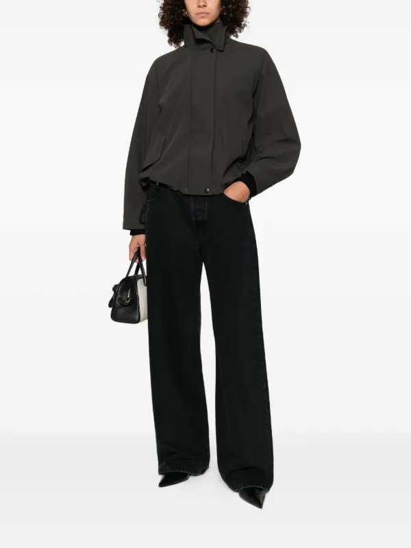 Jacquemus The Wide de-Nîmes ジーンズ | ブラック | FARFETCH JP