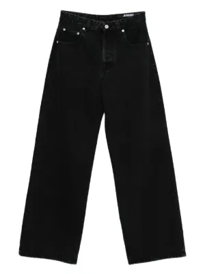 【JACQUEMUS】ロゴ入り ジーンズ ハイウエスト ハイウエスト JACQUEMUS(ジャックムス) - 海外通販のBUYMA