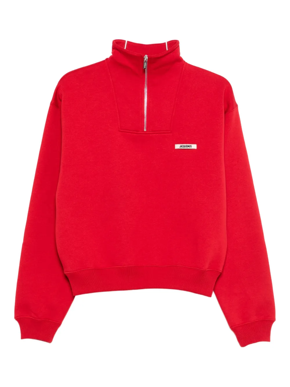 Jacquemus Le camionneur Gros Grain sweatshirt Rood